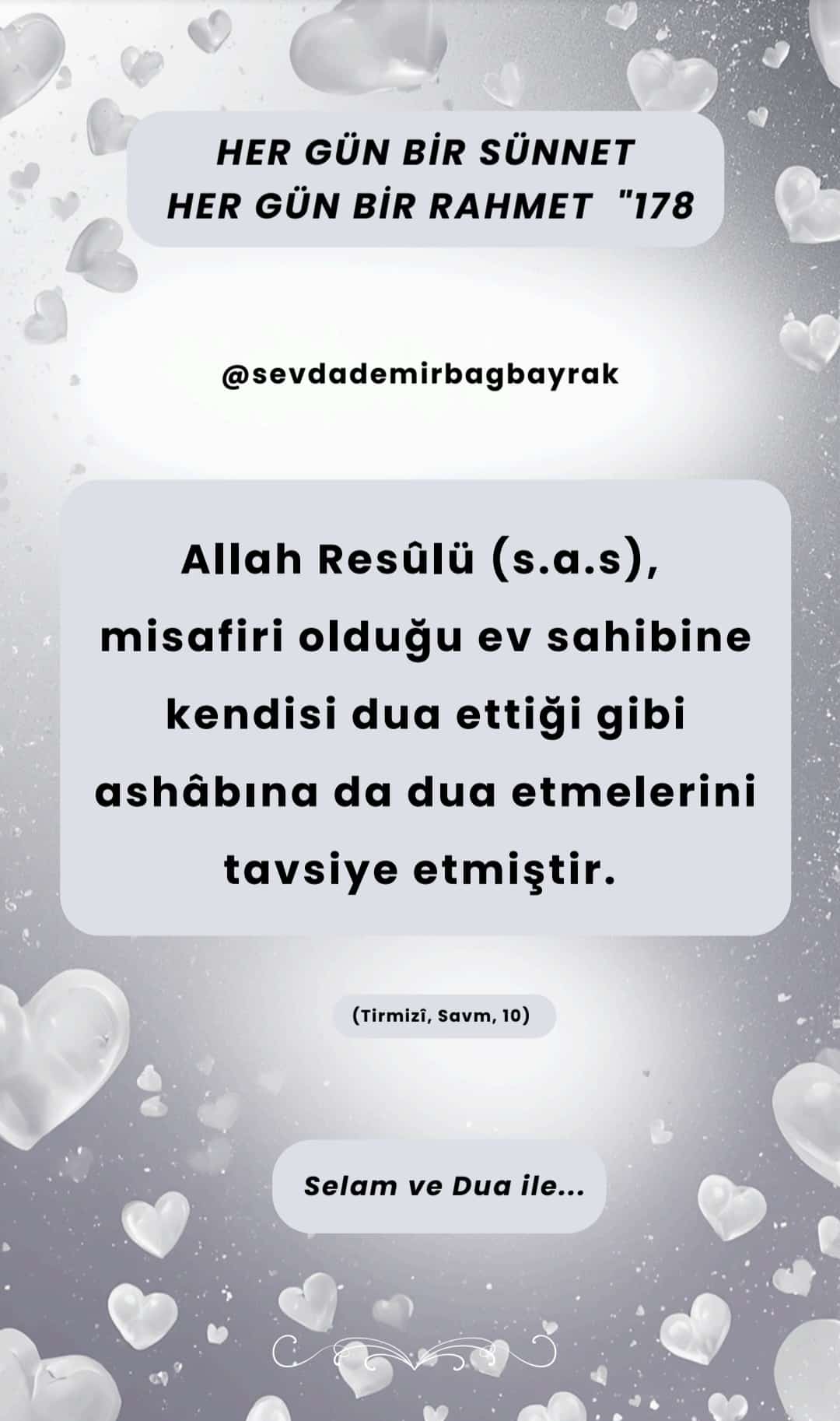HER GÜN BİR SÜNNET HER GÜN BİR RAHMET 178