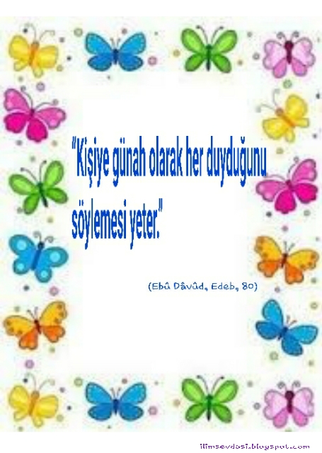 ÇOCUKLAR İÇİN HADİSLER 