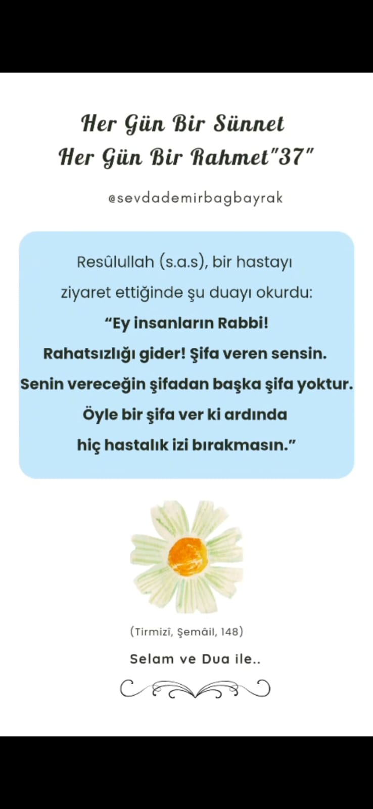 HER GÜN BİR SÜNNET HER GÜN BİR RAHMET 37