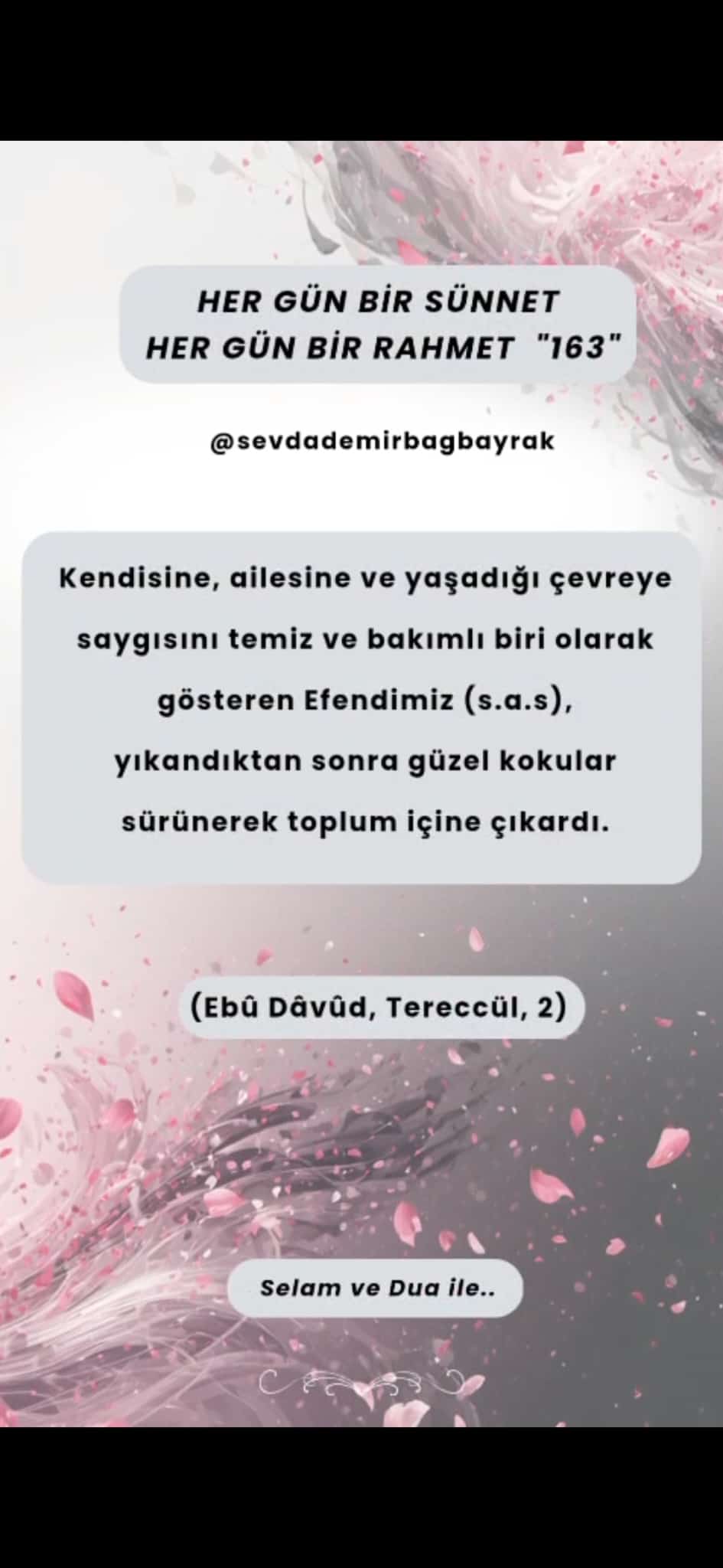 HER GÜN BİR SÜNNET HER GÜN BİR RAHMET 163