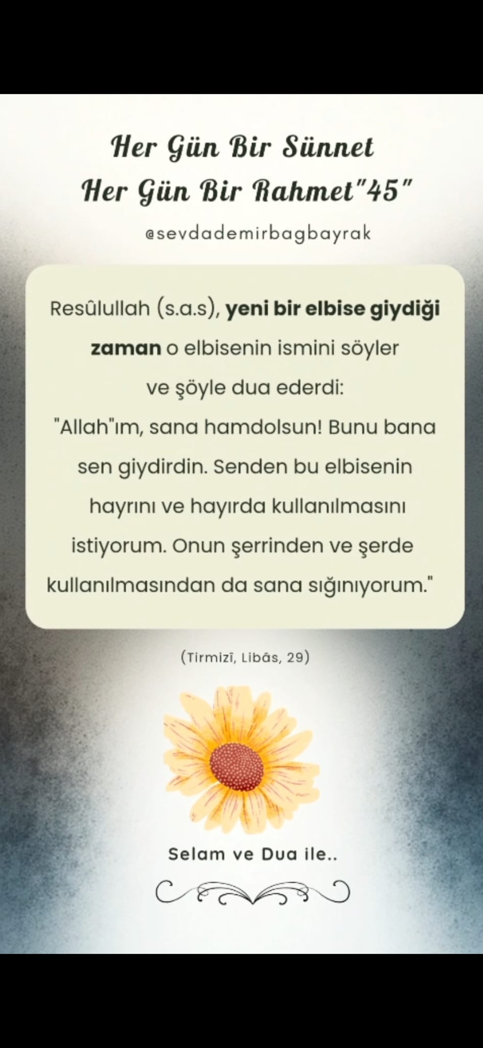 HER GÜN BİR SÜNNET HER GÜN BİR RAHMET 45