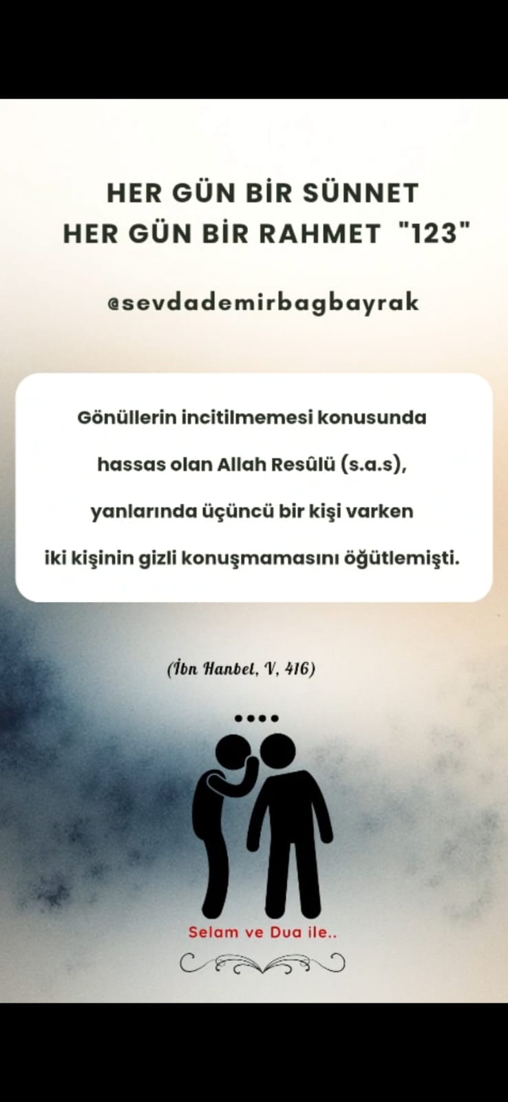 HER GÜN BİR SÜNNET HER GÜN BİR RAHMET 123