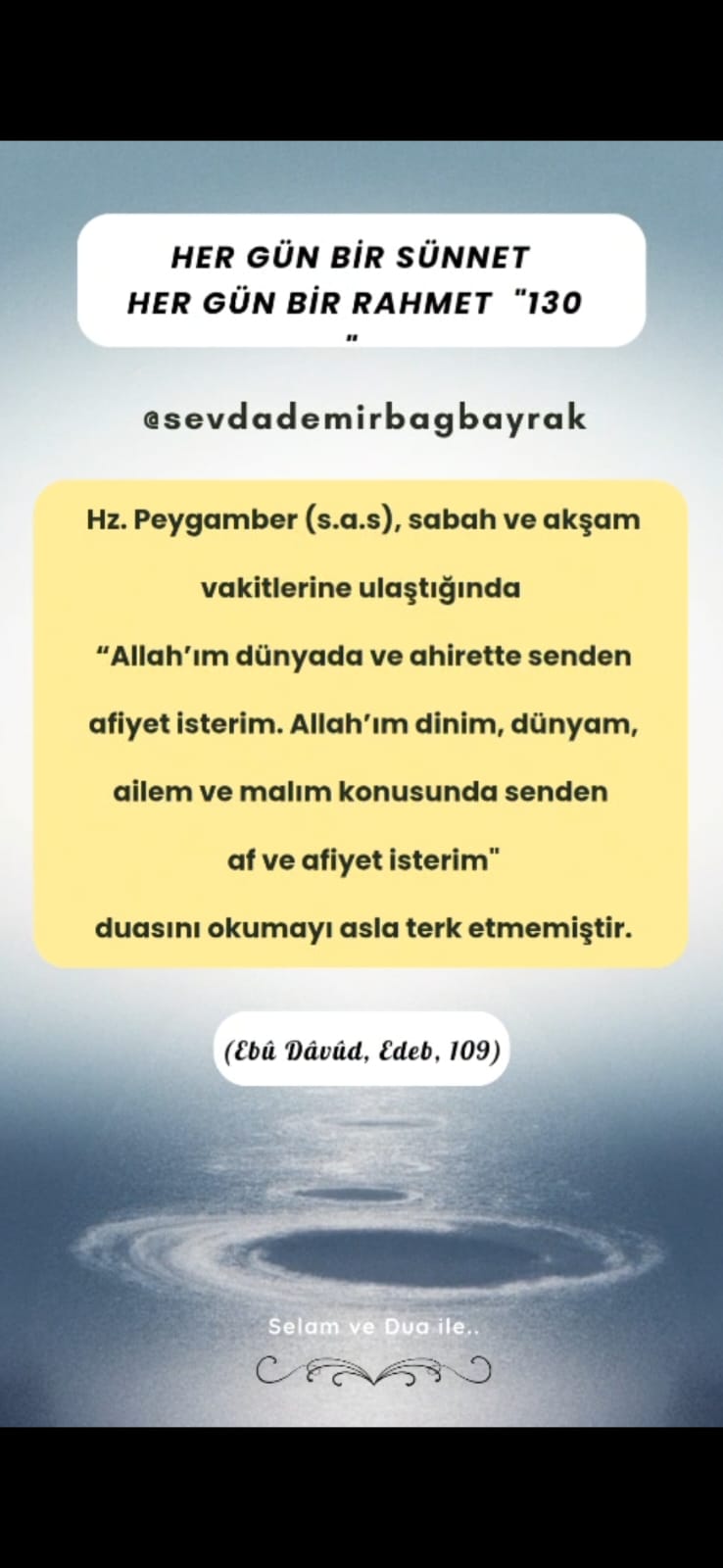 HER GÜN BİR SÜNNET HER GÜN BİR RAHMET 130