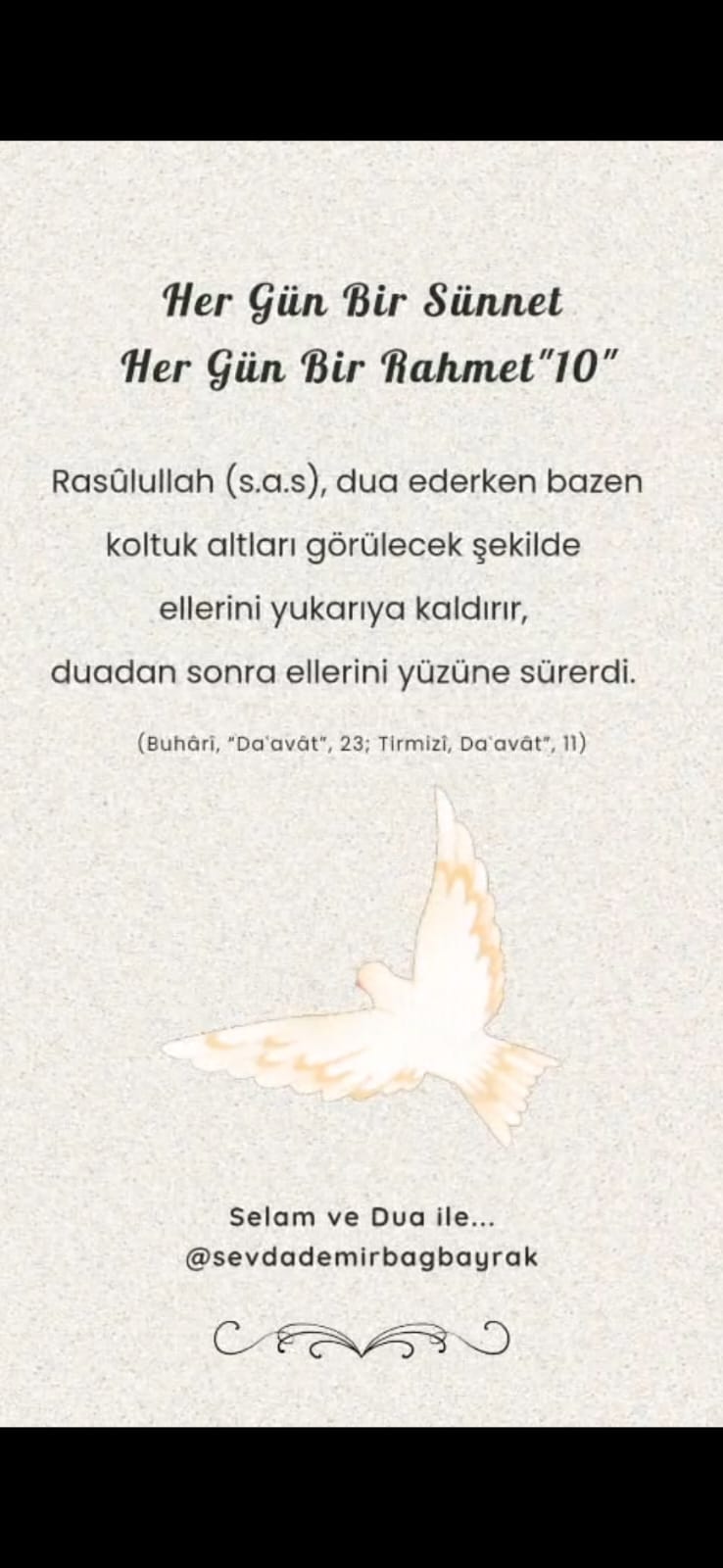 HER GÜN BİR SÜNNET HER GÜN BİR RAHMET 10