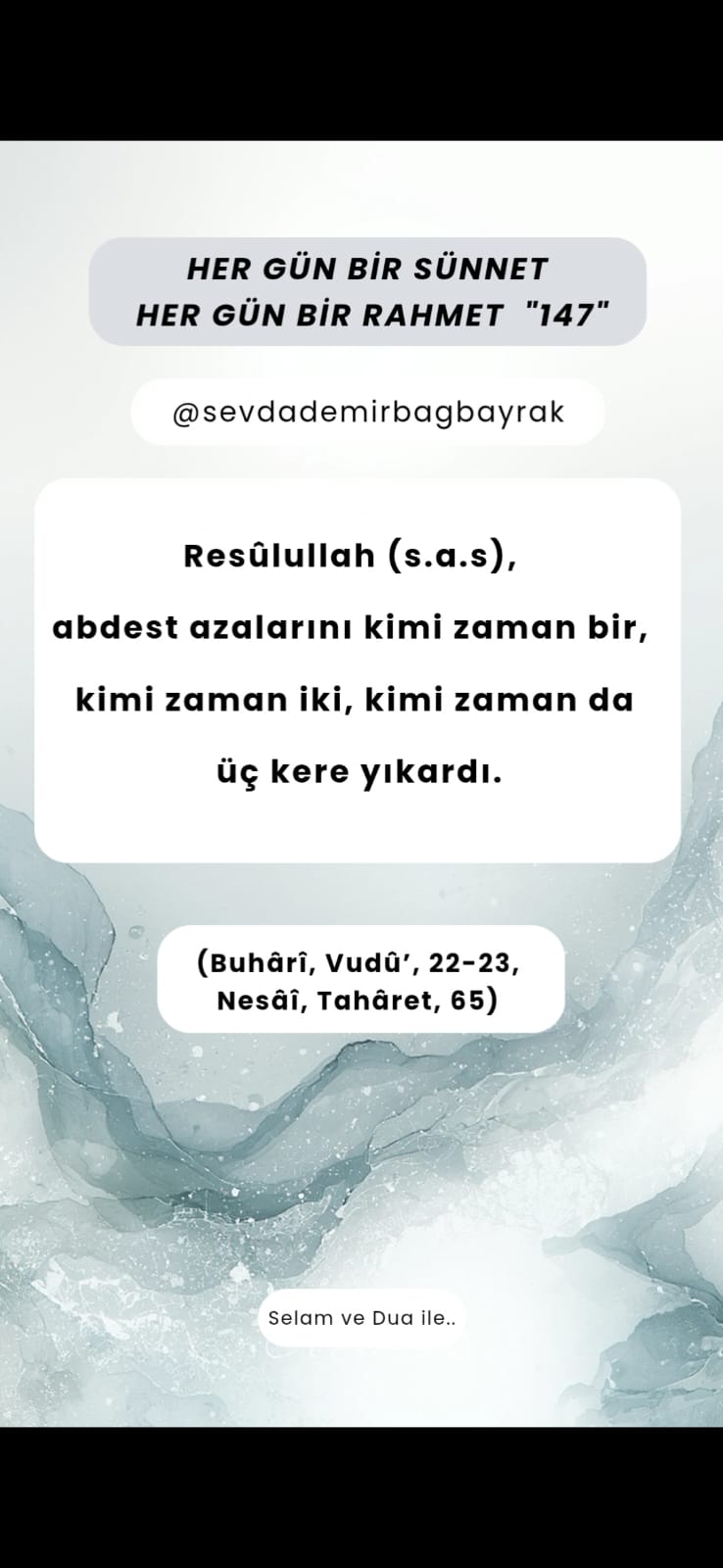 HER GÜN BİR SÜNNET HER GÜN BİR RAHMET 147
