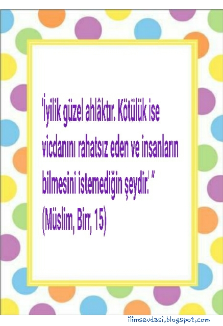 ÇOCUKLAR İÇİN HADİSLER 