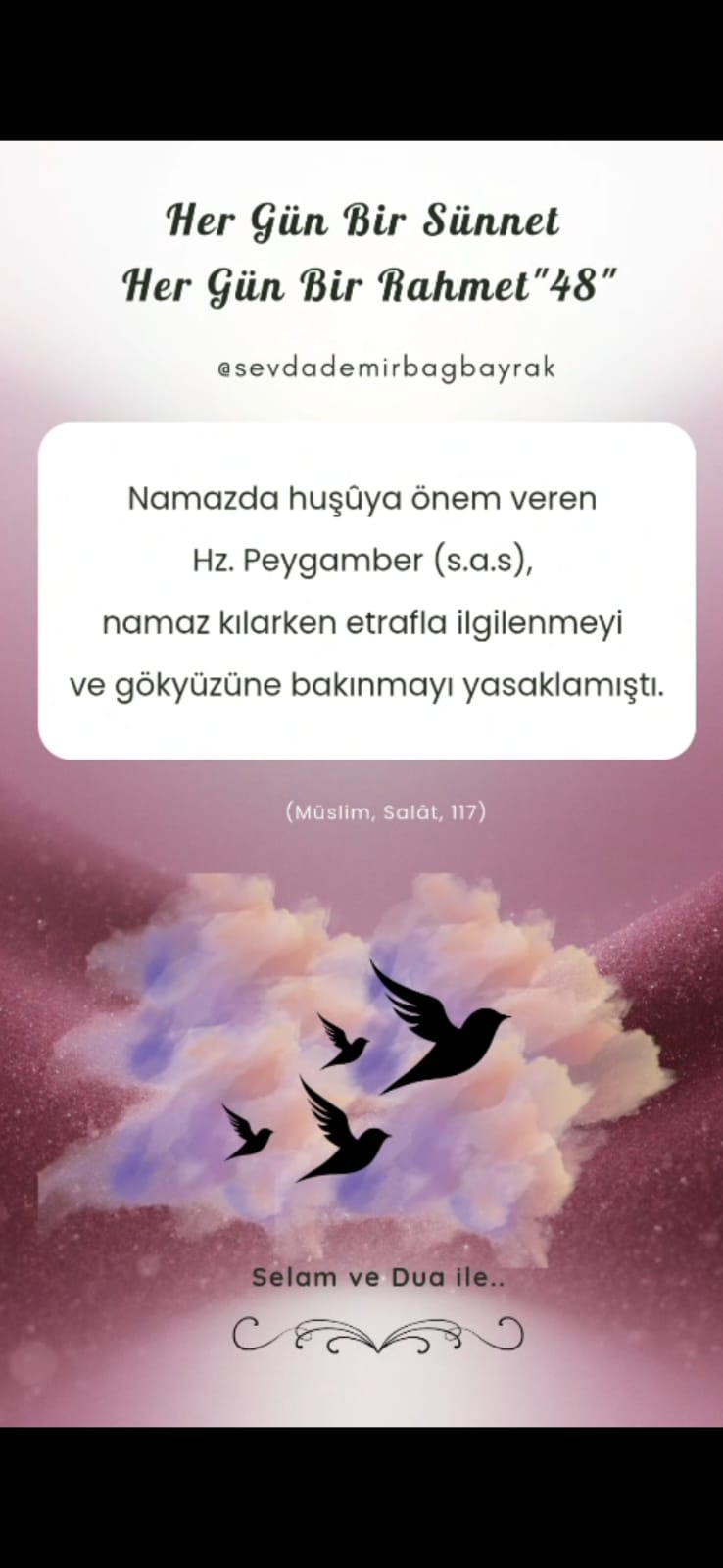 HER GÜN BİR SÜNNET HER GÜN BİR RAHMET 48