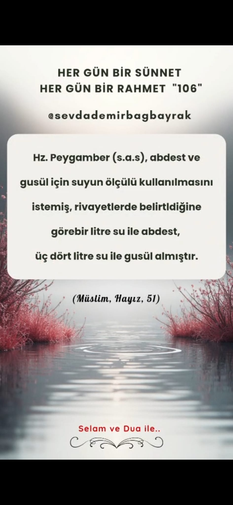 HER GÜN BİR SÜNNET HER GÜN BİR RAHMET 106