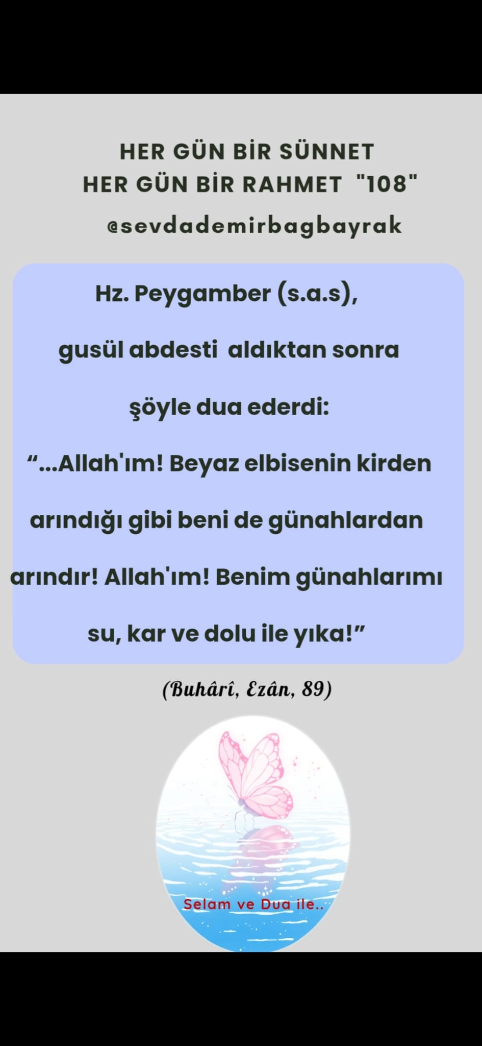 HER GÜN BİR SÜNNET HER GÜN BİR RAHMET 108