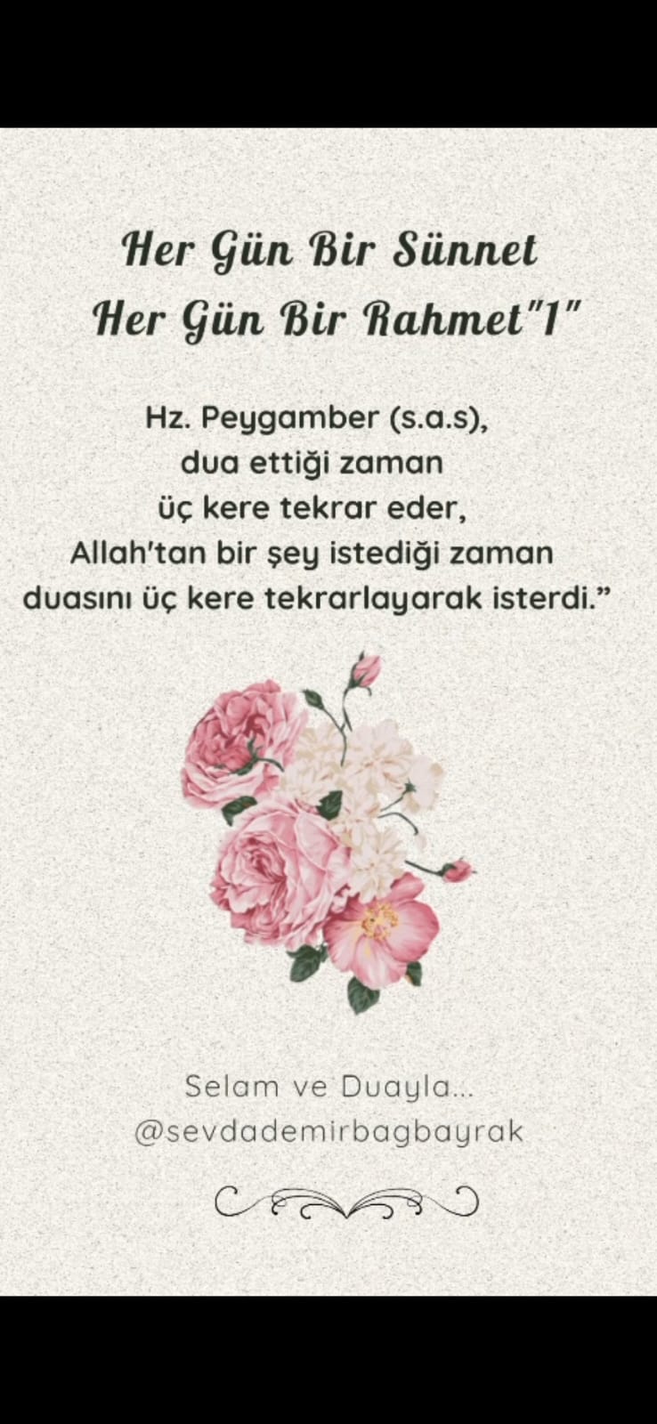 HER GÜN BİR SÜNNET HER GÜN BİR RAHMET 1