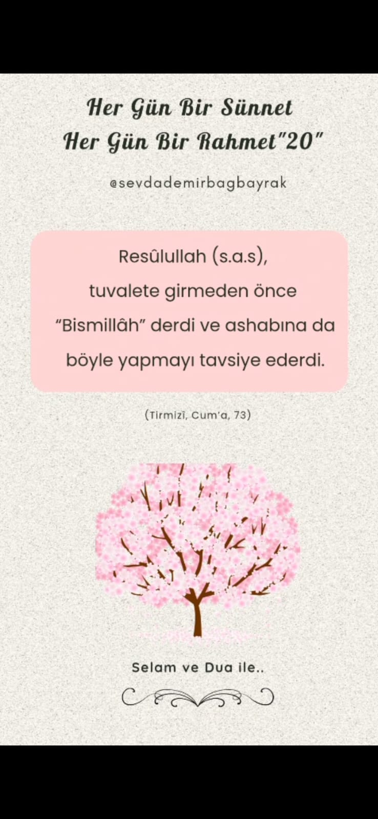 HER GÜN BİR SÜNNET HER GÜN BİR RAHMET 20